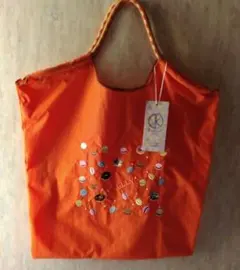 D.KELLY トートバッグ DK-BC-508 刺繍ロゴ入りスイーツ柄