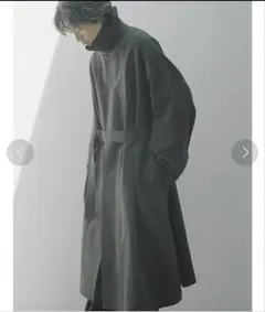LIDNM DOUBLE CLOTH MORTORCYCLE コートmサイズのサムネイル