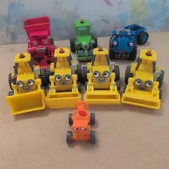 ボブとはたらくブーブーズ フリクションカー ダイキャスト チョロQ セット ボブとはたらくブーブーズ フリクションカー7台 DVD4枚 - メルカリ