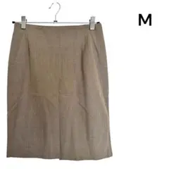 ANAYI ベージュ タイトスカート M ひざ丈