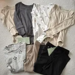 H&M ボディスーツ5点、ズボン3点