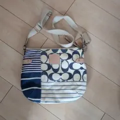COACH パッチワークショルダーバッグ