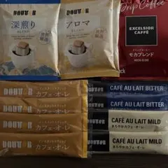 ④ドトール エクセルシオール カフェオレ ドリップコーヒー 14袋セットのサムネイル