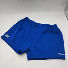 nM111N【美品】バタフライ ショートパンツ 青 Lサイズ 中古