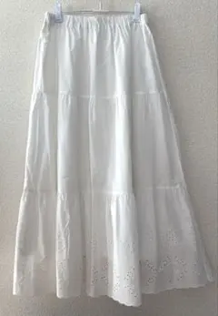 サマンサモスモス 裾スカラップスカート