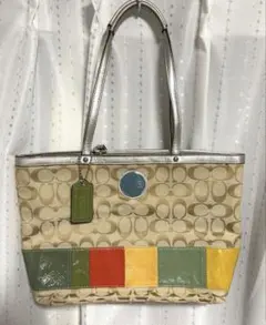 コーチ　トートバッグ　シグネチャー