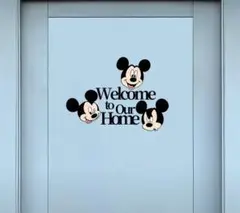 118.ミッキーマウス ウォールステッカー