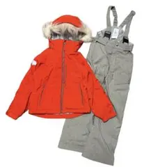 デサント スキーウェア 130cm 上下セット キッズ HEAT NAVI