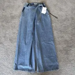AMERI VINTAGE アメリビンテージ ラップデニムワイドパンツ 24のサムネイル