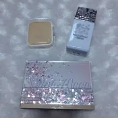 マキアージュ セーラームーン ケース ファンデーション 下地 3点