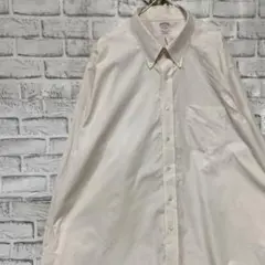 ブルックスブラザーズ長袖シャツ！ピンク　2XL 0313