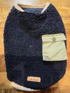 une brise ペット用 ボアベスト 秋冬用