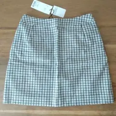 新品未使用 MOUSSY チェック柄ミニスカートのサムネイル