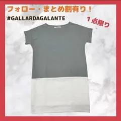 GALLARDAGALANTE 半袖 ひざ丈ワンピース　送料無料のサムネイル
