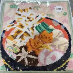 フェイラー　ハンカチ　オゾウニモチモチネコ