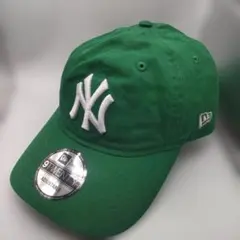 ◆3493 NEWERA　ニューヨークヤンキース　グリーン　キャップ