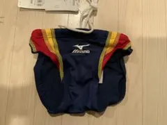 【新品】Mizuno 競泳水着 男の子用 130FIna ネイビー・黄・赤