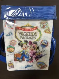 バケパ　ポップコーンケース　ミッキー&ミニーサイン入り！