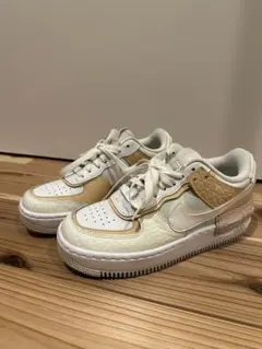 Nike Air Force 1 ホワイト/ベージュ