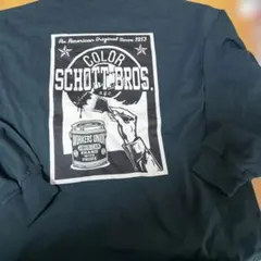 Schott BROS. WORKERS UNION 長袖カットソー　XLのサムネイル
