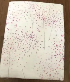 ダブルガーゼ☆アパレル採用生地☆check&stripe パターンレーベル