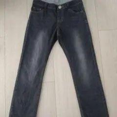 ライトオン Right-on MPS ダークグレー デニムパンツ 140