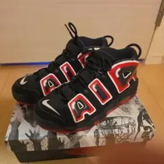 NIKE AIR MORE UPTEMPO LASER CRIMSON