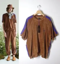 Needles ニードルス ベロア ロングスリーブTシャツ DI382 楽天市場】Needles ニードルス 日本製 VELOUR L/S TEE ベロア