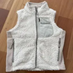 mont-bell CLIMA AIR フリース　ベスト ホワイト　90