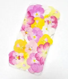 56♥押し花 iPhone ケース オーダー