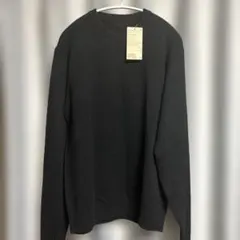 【無印良品】クルーネックセーター　洗えるウール　ミドルゲージ