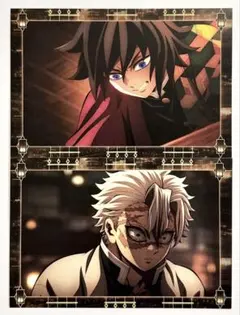 鬼滅の刃 無限城編 半券キャンペーン　ポストカード 義勇② 実弥　2枚セット