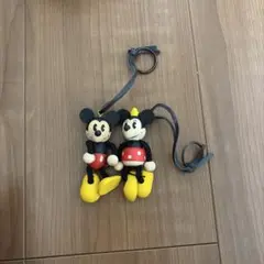 ミッキー・ミニー 木製キーホルダーセット