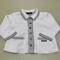 COMME CA DU MODE グレー カーディガン