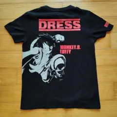 DRESS　ワンピースコラボＴシャツ　ルフィ