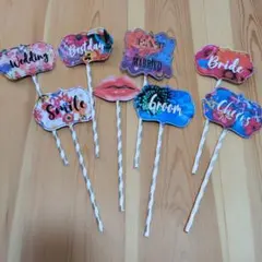 ウェディング フォトプロップス セット