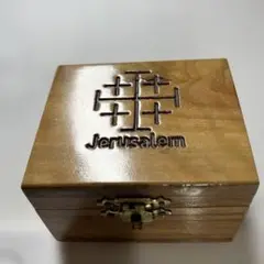 エルサレム クロス 木製ボックス