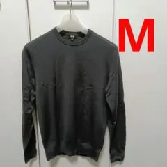 【極美品】ユニクロ エクストラファインメリノクルーネックセーター