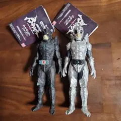 仮面ライダー　ソフビ　ムービーモンスターシリーズ　シャドームーン　ブラックサン