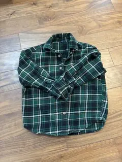 UNIQLO 110cm チェックシャツ　フランネル