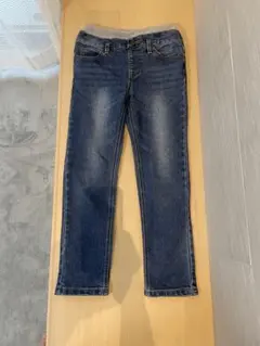 【美品】GLAZOS ストレッチジーンズ　140 ボーイズのサムネイル