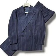 90s Polo Ralph Lauren ダブルブレスト ストライプ スーツのサムネイル