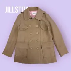 JILLSTUART ベージュ ダブルブレスト ピーコート Mサイズ S1561のサムネイル