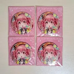 プロセカ　桃井愛莉　はぴこれ　箔押し缶バッジB