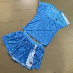 FILA テニス ウェア セットアップ ブルー サイズM