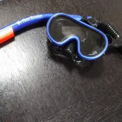 REEF TOURER シュノーケルセット マスク スノーケル ブルー