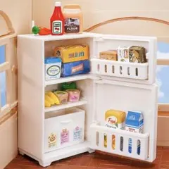 ミニチュア 冷蔵庫 食品セット ドールハウス ミニキッチン