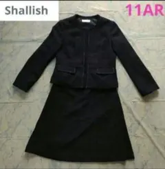 Shallish ネイビー スカートスーツ 11号
