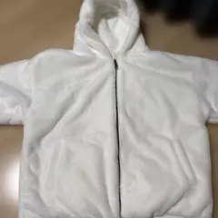 CORISCO フード付きダウンジャケット Lサイズ ホワイト