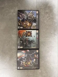 【起動確認済】モンスターハンターシリーズ 3DSソフト3本セット